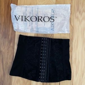 Waist cincher figure slimming lace corset 28” NEW